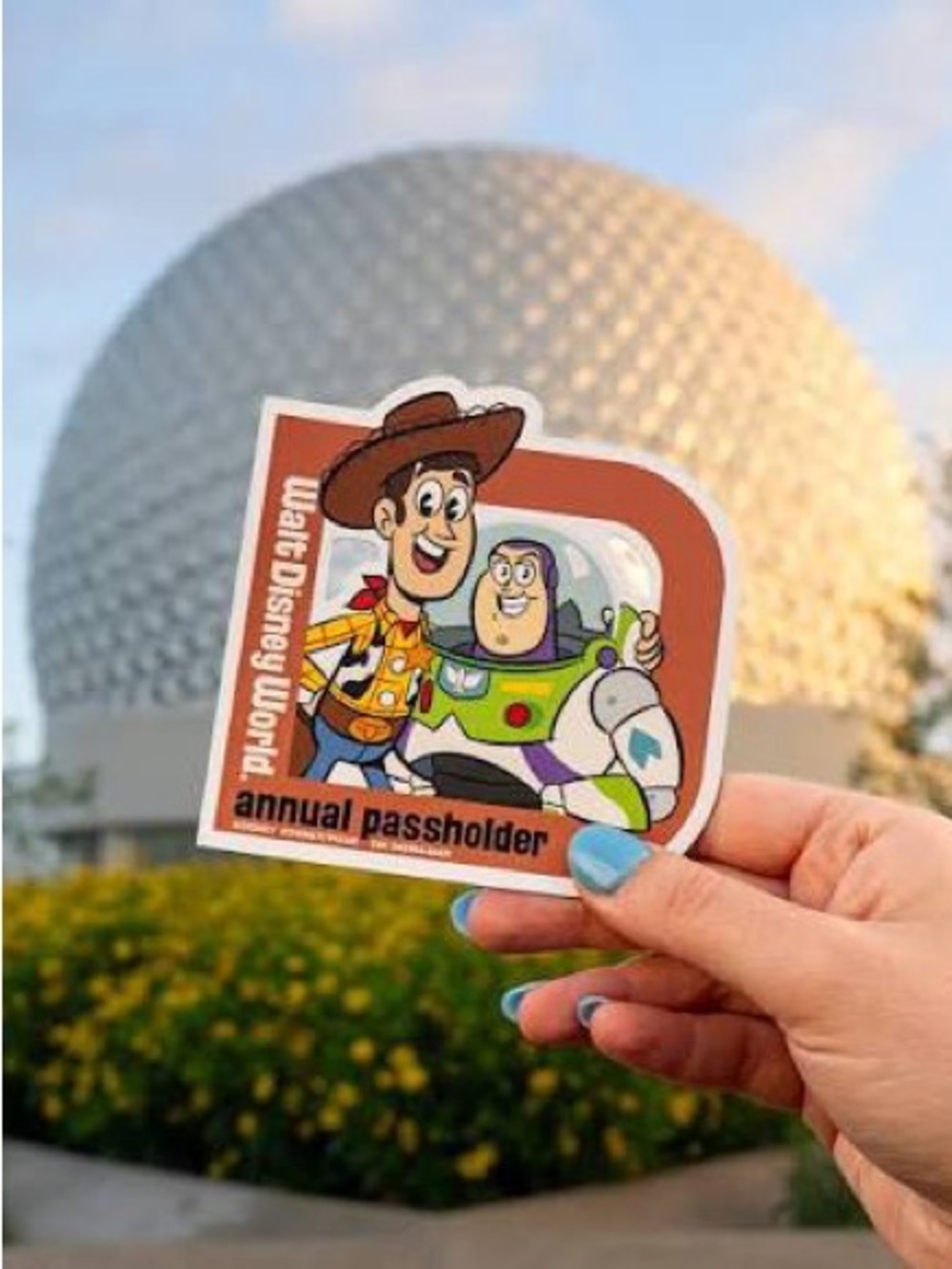 WDW AP Disney Toy Story Woody and Buzz Magnet
